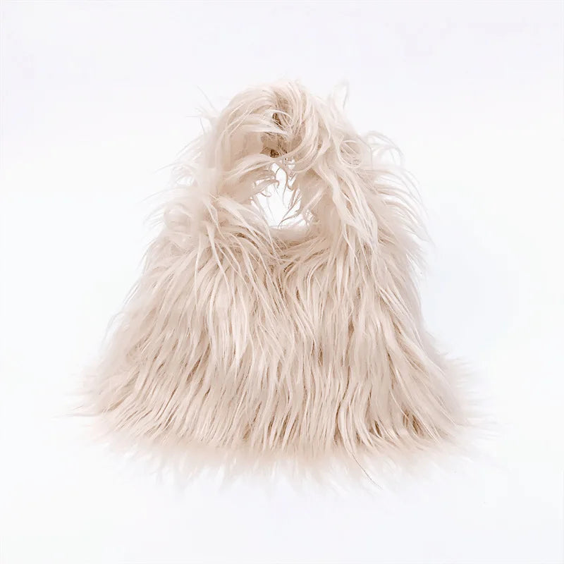 Regal Faux Fur Shoulder Bags