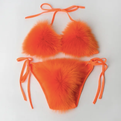 Regal Faux Fur Bikini