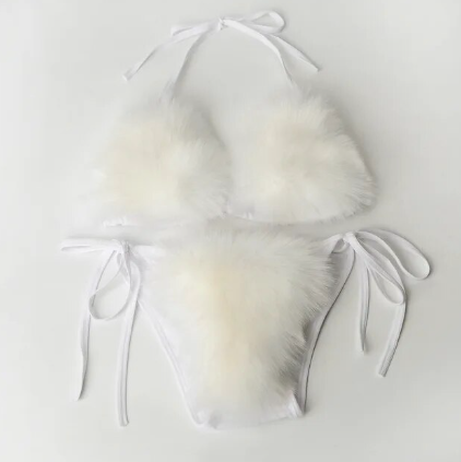 Regal Faux Fur Bikini