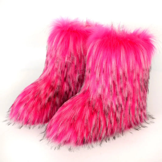 Regal Faux Fur Boots