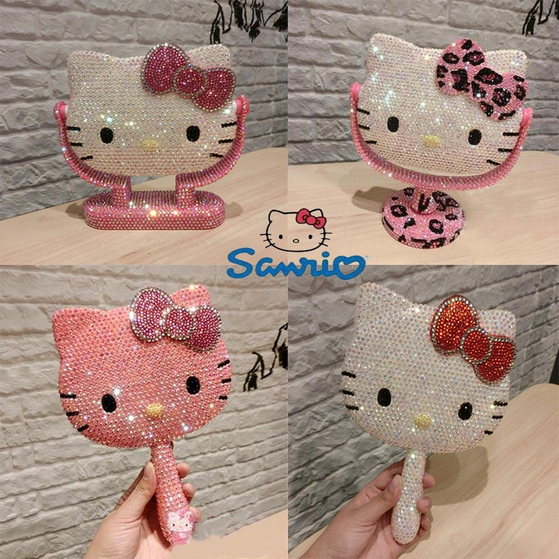 Fancy Bling Hello Kitty Makeup Mirror